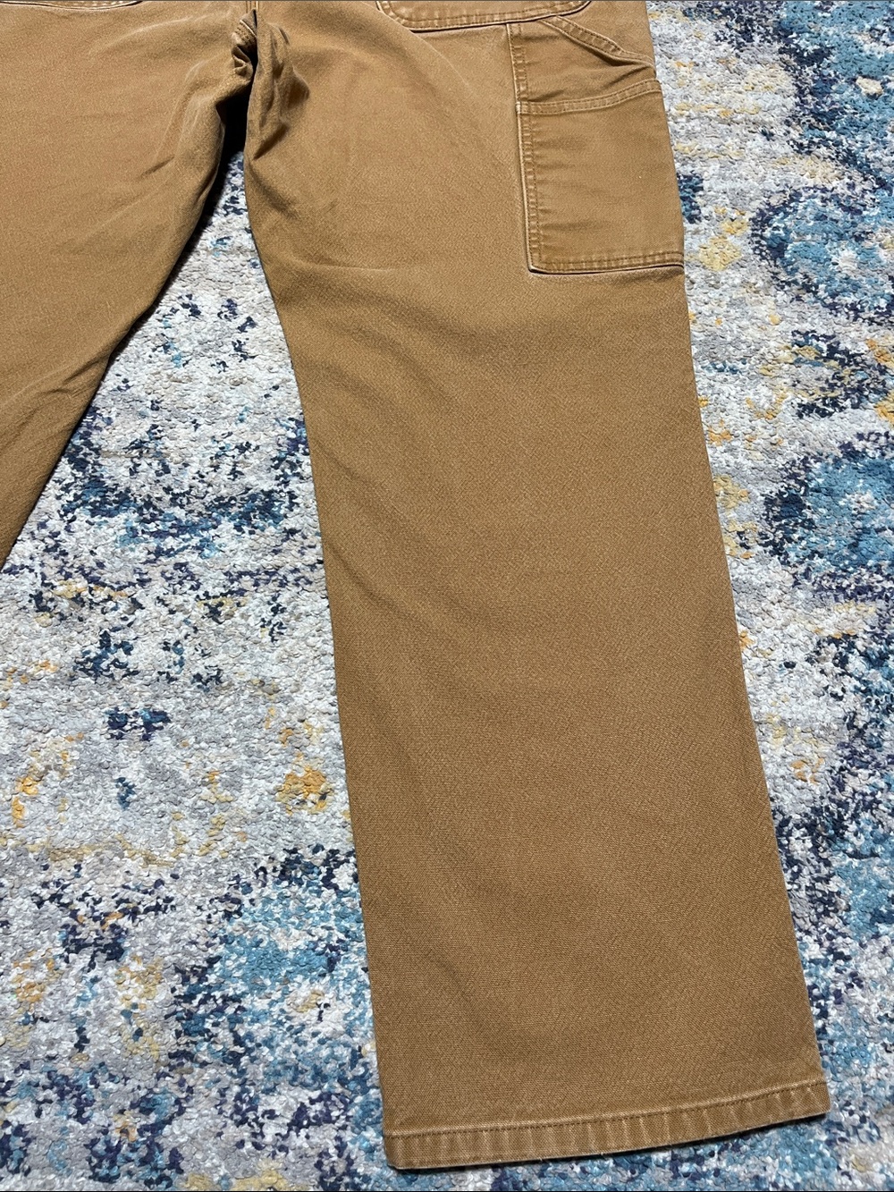 Carhartt Men's Rugged Flex Relaxed Fit Duck Utility Work Pants in size 38x30 - Picture 8 of 16